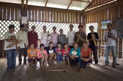 Ratanakiri Class, Cambodia - Commission for Cambodian Living Arts - Charity work (2013) © Aga Cebula
