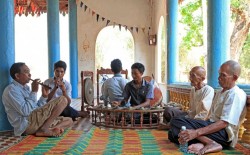 Funeral Music Class in Cambodia - Commission for Cambodian Living Arts - Charity work (2013) © Aga Cebula