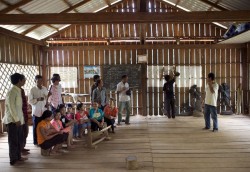 Ratanakiri Class, Cambodia - Commission for Cambodian Living Arts - Charity work (2013) © Aga Cebula