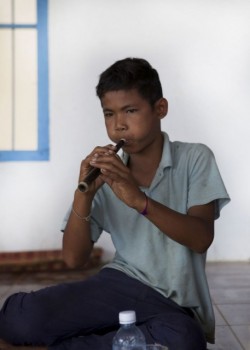 Funeral Music Class in Cambodia - Commission for Cambodian Living Arts - Charity work (2013) © Aga Cebula