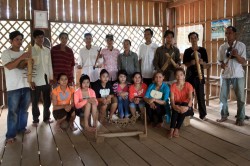 Ratanakiri Class, Cambodia - Commission for Cambodian Living Arts - Charity work (2013) © Aga Cebula