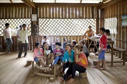 Ratanakiri Class, Cambodia - Commission for Cambodian Living Arts - Charity work (2013) © Aga Cebula
