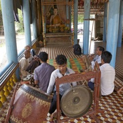 Funeral Music Class in Cambodia - Commission for Cambodian Living Arts - Charity work (2013) © Aga Cebula