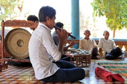 Funeral Music Class in Cambodia - Commission for Cambodian Living Arts - Charity work (2013) © Aga Cebula