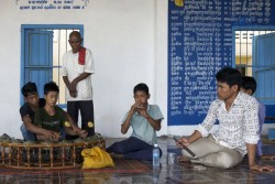 Funeral Music Class in Cambodia - Commission for Cambodian Living Arts - Charity work (2013) © Aga Cebula