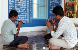 Funeral Music Class in Cambodia - Commission for Cambodian Living Arts - Charity work (2013) © Aga Cebula