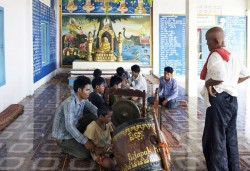Funeral Music Class in Cambodia - Commission for Cambodian Living Arts - Charity work (2013) © Aga Cebula
