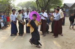 Travel Series Began (2014) Becoming a Buddhist Monk Ceremony in Began (Myanmar) - Untitled #456 © Aga Cebula
