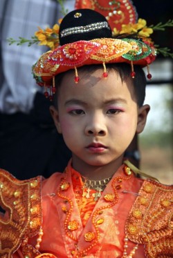 Travel Series Began (2014) Becoming a Buddhist Monk Ceremony in Began (Myanmar) - Untitled #461 © Aga Cebula