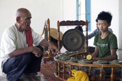Funeral Music Class in Cambodia - Commission for Cambodian Living Arts - Charity work (2013) © Aga Cebula