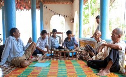 Funeral Music Class in Cambodia - Commission for Cambodian Living Arts - Charity work (2013) © Aga Cebula