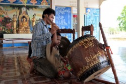 Funeral Music Class in Cambodia - Commission for Cambodian Living Arts - Charity work (2013) © Aga Cebula