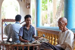 Funeral Music Class in Cambodia - Commission for Cambodian Living Arts - Charity work (2013) © Aga Cebula