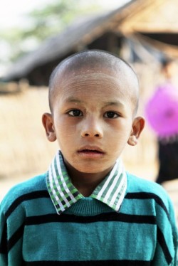 Travel Series Began (2014) Becoming a Buddhist Monk Ceremony in Began (Myanmar) - Untitled #464 © Aga Cebula